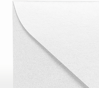 Crystal White Metallic 32lb #17 Mini Envelopes (2 11/16 x 3 11/16)