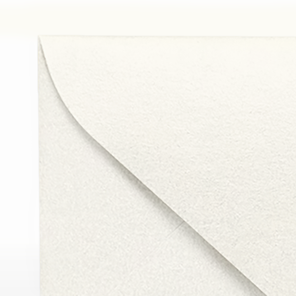 White Quartz Metallic 32lb #17 Mini Envelopes (2 11/16 x 3 11/16)