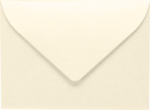 Champagne Ivory Metallic 32lb #17 Mini Envelopes (2 11/16 x 3 11/16)