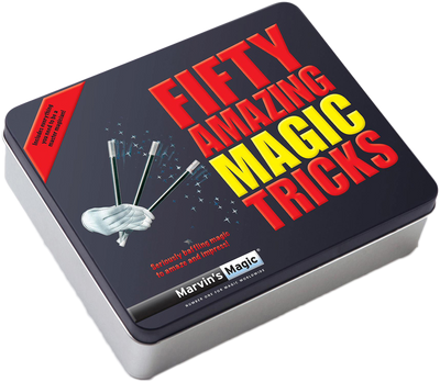 50 Amazing Magic Tricks Kit by Marvin's Magic
