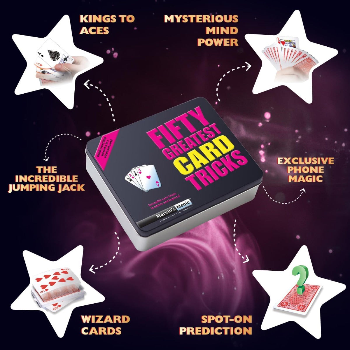 Fifty Greatest Card Tricks  by Marvin's Magic