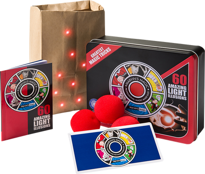 60 Amazing Light Illusions Kit by Marvin's Magic