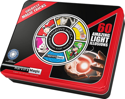 60 Amazing Light Illusions Kit by Marvin's Magic