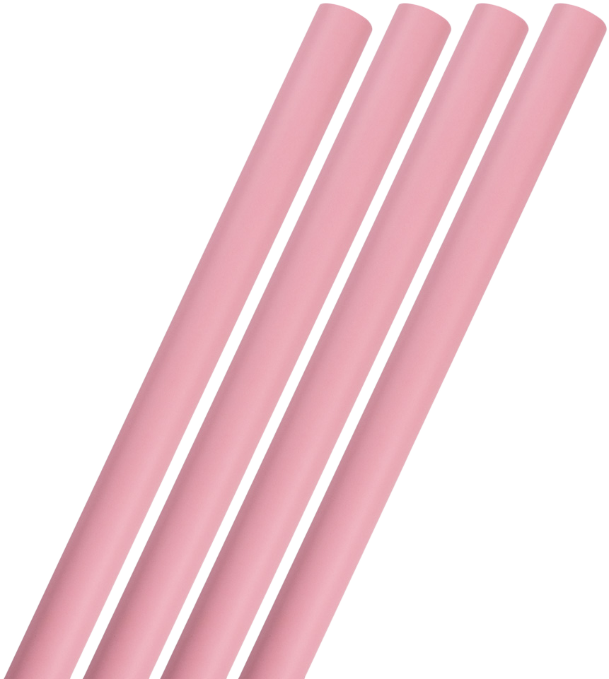 Baby Pink Matte Wrapping Paper Set (100 Sq Ft) - 4 Rolls