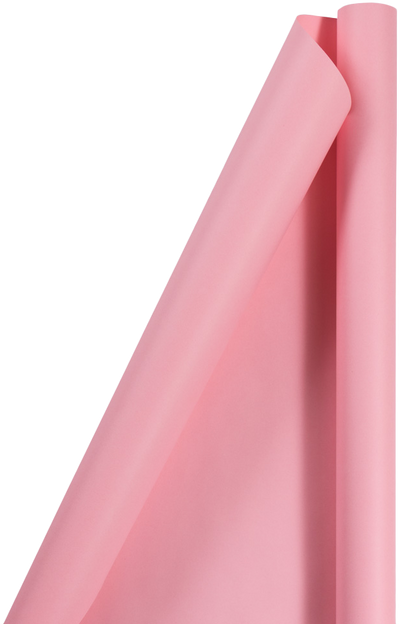 Baby Pink Matte Wrapping Paper Set (100 Sq Ft) - 4 Rolls