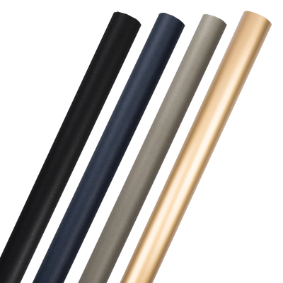 Assorted Professional Wrapping Paper Set (100 Sq Ft Total) - 4 Rolls