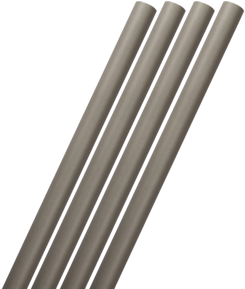 Gray Matte Wrapping Paper Set (100 Sq Ft) - 4 Rolls