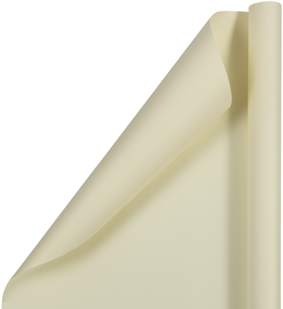 Ivory Matte Wrapping Paper Set (100 Sq Ft) - 4 Rolls