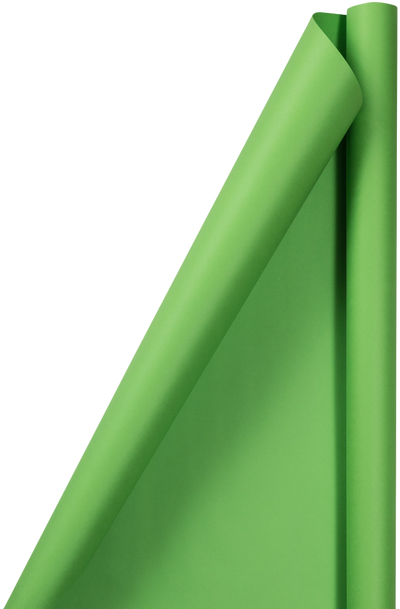 Lime Green Matte Wrapping Paper Set (100 Sq Ft) - 4 Rolls