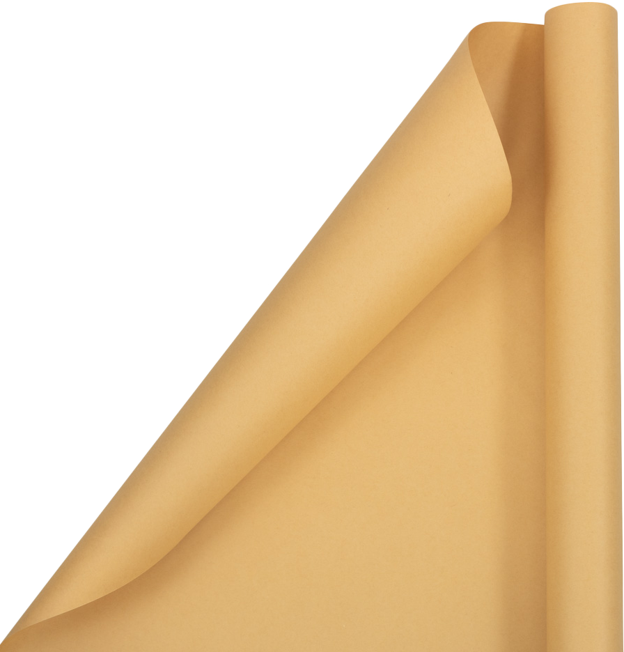 Natural Matte Wrapping Paper Set (100 Sq Ft) - 4 Rolls