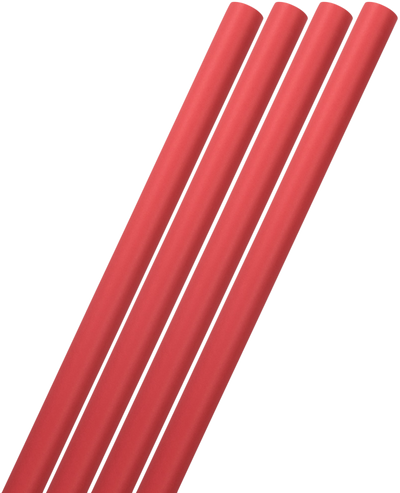 Red Matte Wrapping Paper Set (100 Sq Ft) - 4 Rolls