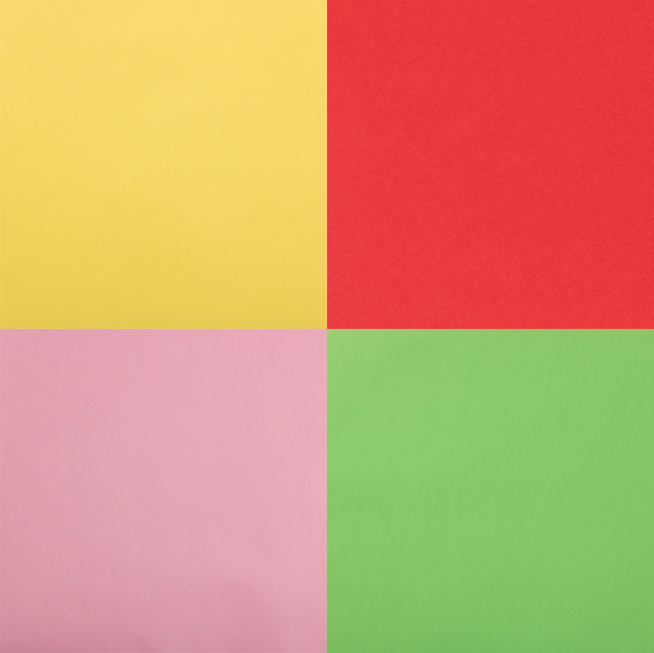 Assorted Summer Wrapping Paper Set (100 Sq Ft Total) - 4 Rolls