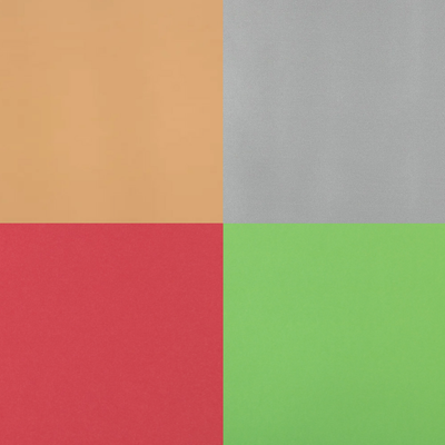 Assorted Christmas Matte Wrapping Paper Set (100 Sq Ft) - 4 Rolls