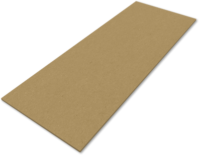 Brown Kraft Paper 5 1/2 x 8 1/2 Blank Notepad (50 Sheets)