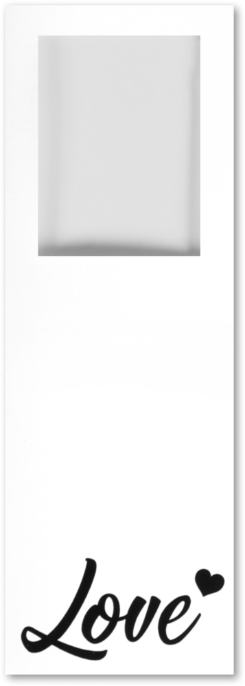 Love 6 1/2 x 2 1/4 Photo Booth Photo Holder