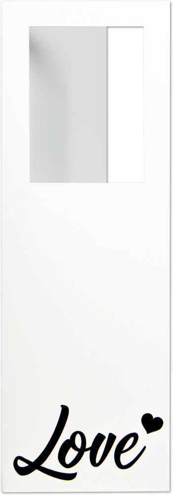 Love 6 1/2 x 2 1/4 Photo Booth Photo Holder