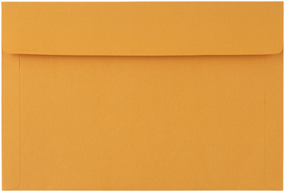Brown Kraft 40lb 10 x 15 Booklet Envelopes with Peel & Seal