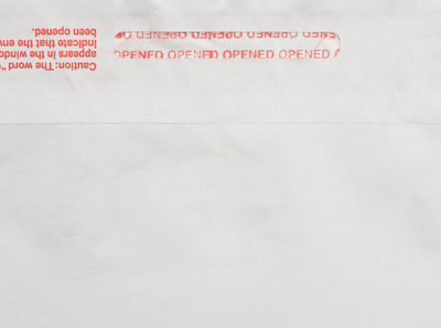 White Tyvek 14lb 9 x 12 Open End Tamper Evident Envelopes