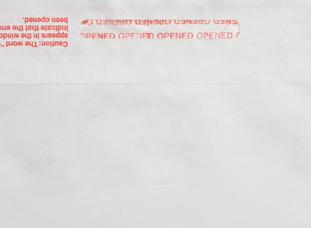 White Tyvek 14lb 10 x 13 Open End Tamper Evident Envelopes with Peel & Seal