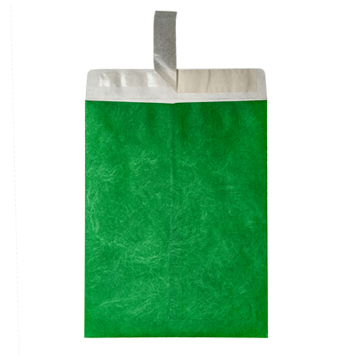 Green Tyvek® 14lb 12 x 15 1/2 Open End Envelopes with Peel and Seal