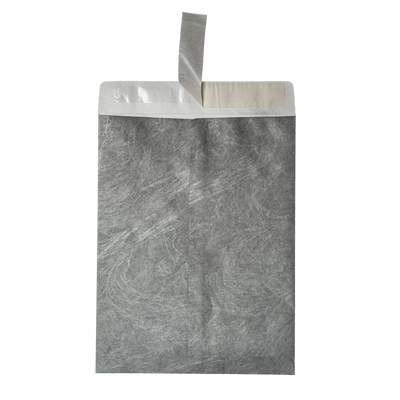 Silver Tyvek® 14lb 12 x 15 1/2 Open End Envelopes with Peel and Seal