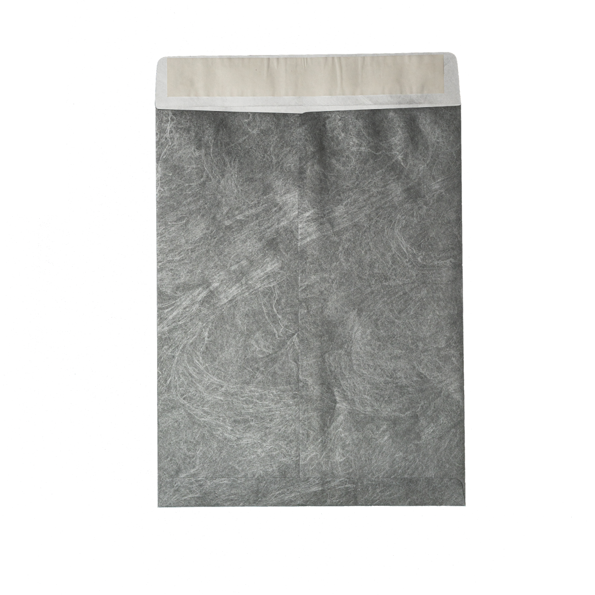Silver Tyvek® 14lb 12 x 15 1/2 Open End Envelopes with Peel and Seal