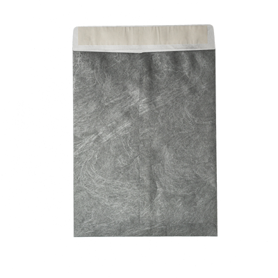 Silver Tyvek® 14lb 12 x 15 1/2 Open End Envelopes with Peel and Seal
