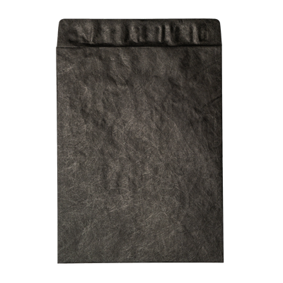 Black Tyvek® 14lb 12 x 15 1/2 Open End Envelopes with Peel and Seal