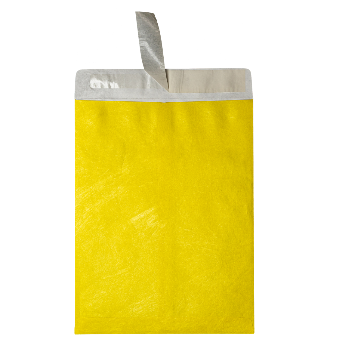 Yellow Tyvek® 14lb 12 x 15 1/2 Open End Envelopes with Peel and Seal