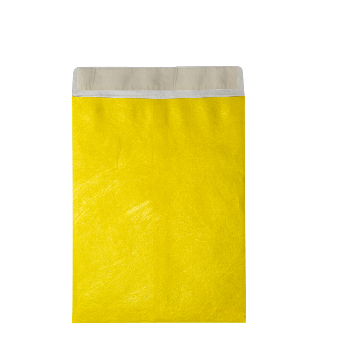 Yellow Tyvek® 14lb 12 x 15 1/2 Open End Envelopes with Peel and Seal