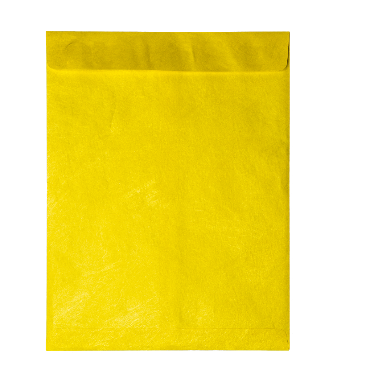 Yellow Tyvek® 14lb 12 x 15 1/2 Open End Envelopes with Peel and Seal