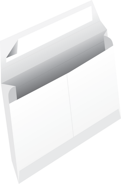 White Tyvek® 18lb 12 x 16 x 2 Booklet Expansion Envelopes with Peel and Seal