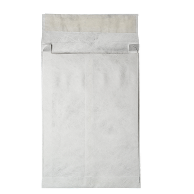 White Tyvek® 18lb 10 x 13 x 1 1/2  Expansion Envelopes with Peel and Seal