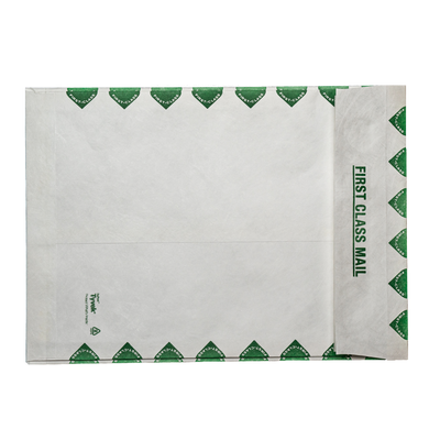 White Tyvek® 18lb 12 x 16 x 2 First Class Expansion Envelopes with Peel and Seal