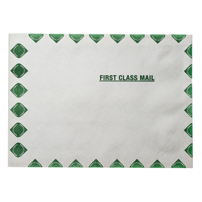 White Tyvek® 18lb 12 x 16 x 2 First Class Expansion Envelopes with Peel and Seal