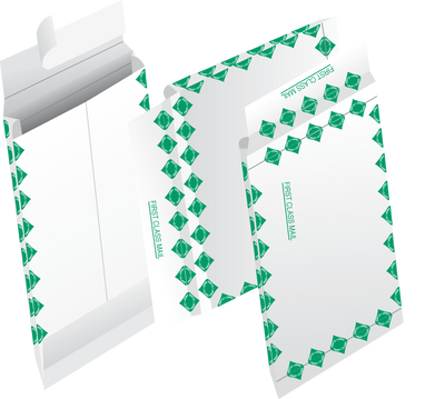 White Tyvek® 18lb 10 x 15 x 2 First Class Expansion Envelopes with Peel and Seal