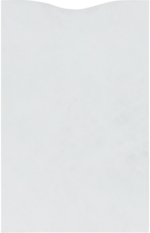 White Tyvek 14lb Credit Card Sleeve (2 3/8 x 3 1/2)