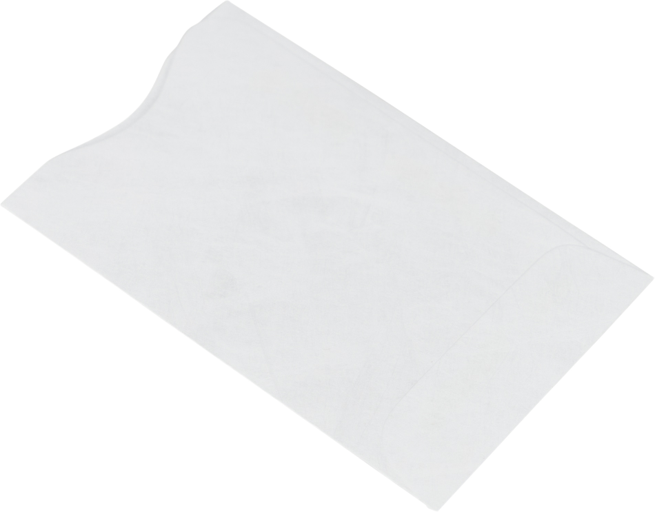 White Tyvek 14lb Credit Card Sleeve (2 3/8 x 3 1/2)