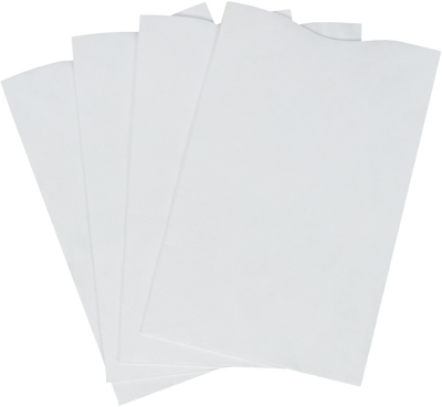 White Tyvek 14lb Credit Card Sleeve (2 3/8 x 3 1/2)