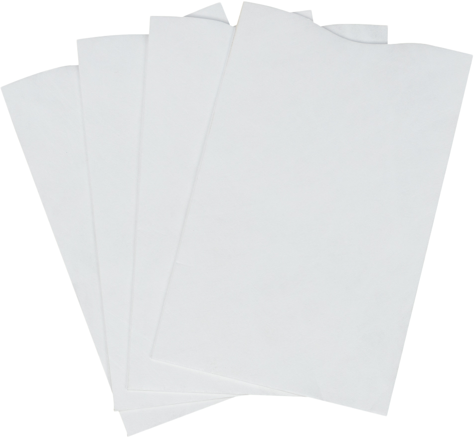 White Tyvek 14lb Credit Card Sleeve (2 3/8 x 3 1/2)
