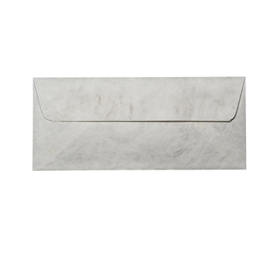 White Tyvek® 14lb #10 (4 1/8 x 9 1/2) Envelopes with Peel and Seal