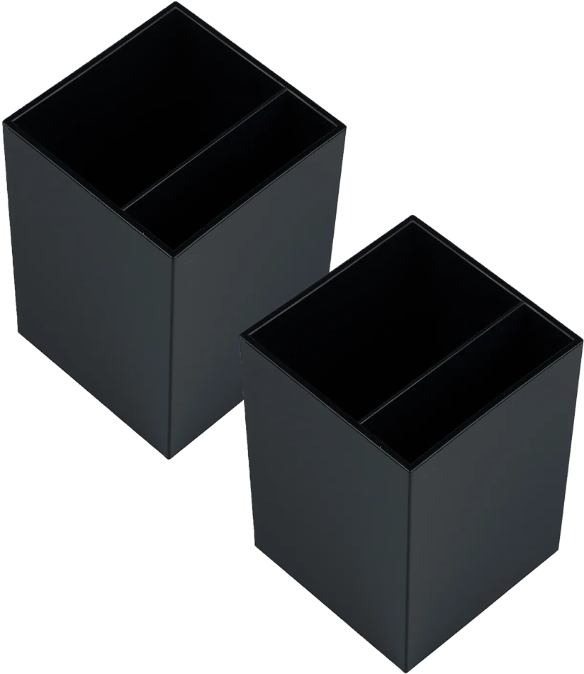 Black Pen Holders - Pack of 2