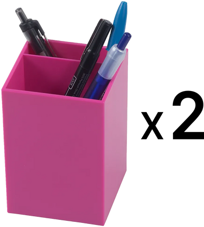 Fuchsia Pen Holders - Pack of 2