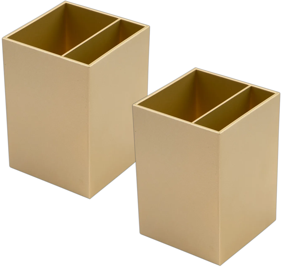 Gold Pen Holders - Pack of 2