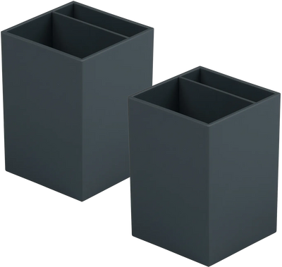Gray Pen Holders - Pack of 2