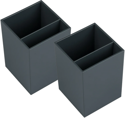Gray Pen Holders - Pack of 2