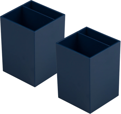 Navy Blue Pen Holders - Pack of 2