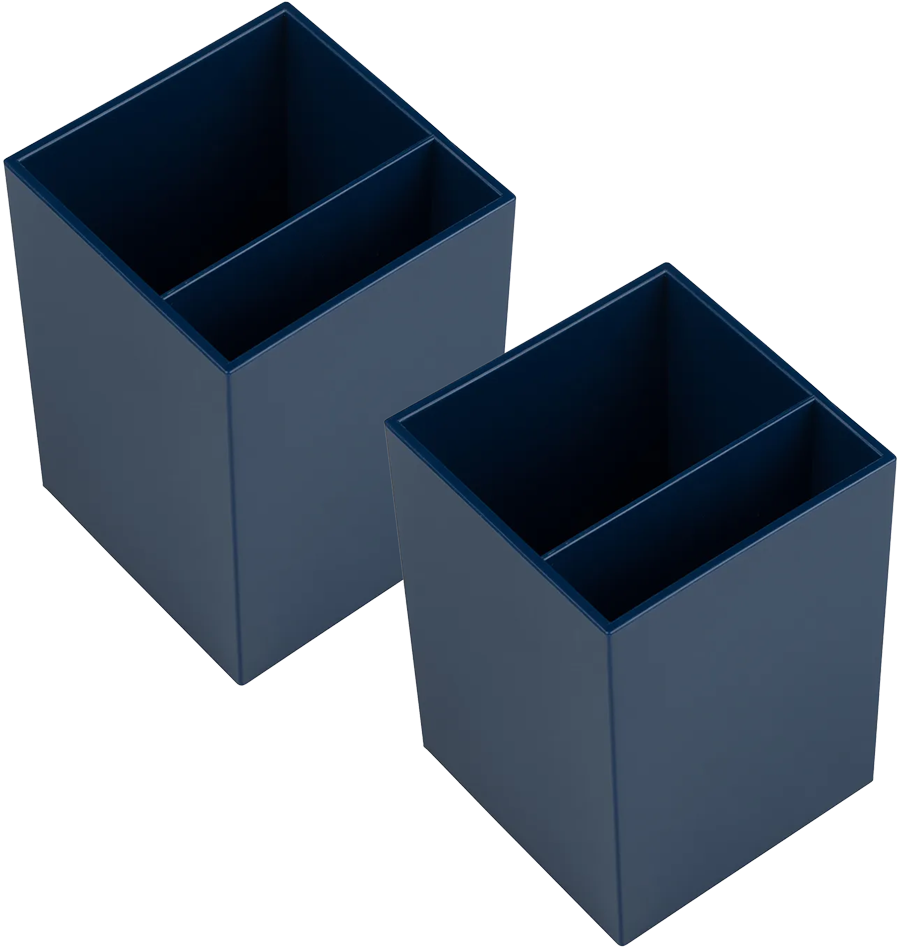 Navy Blue Pen Holders - Pack of 2