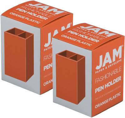 Orange Pen Holders - Pack of 2