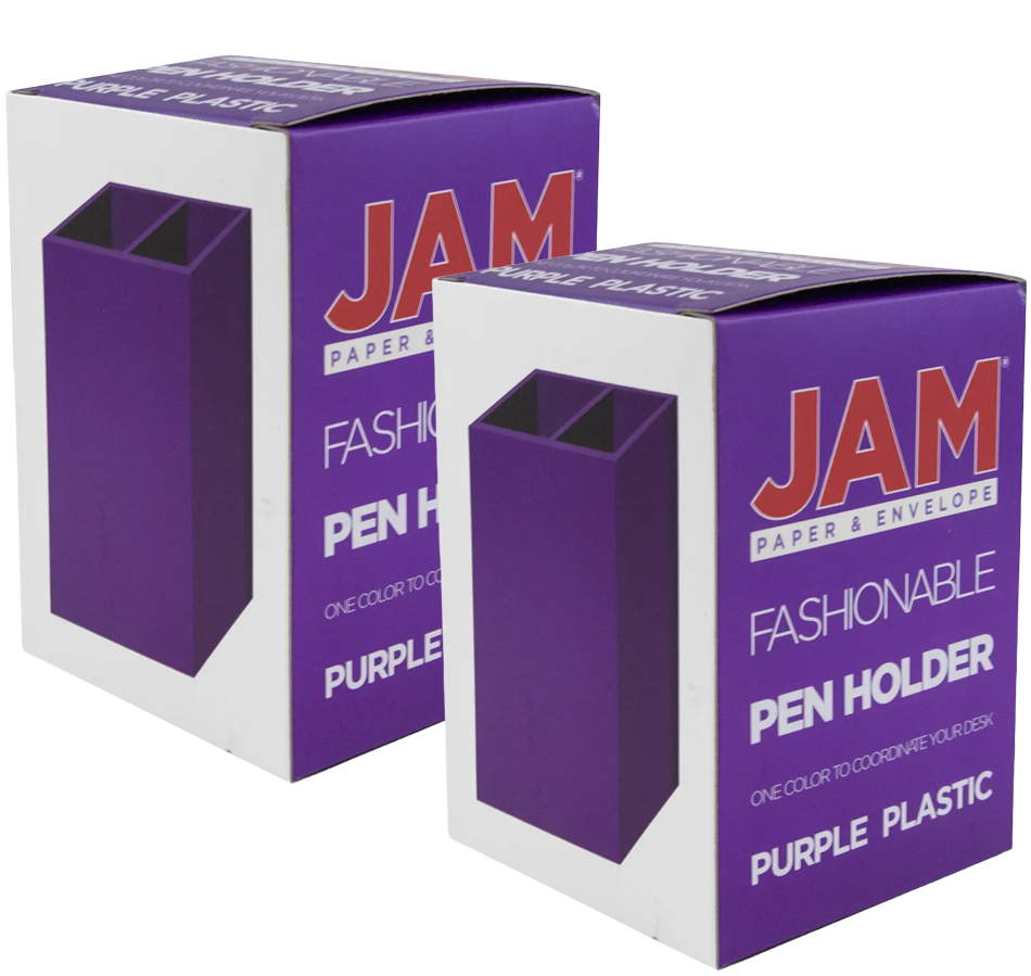 Purple Pen Holders - Pack of 2